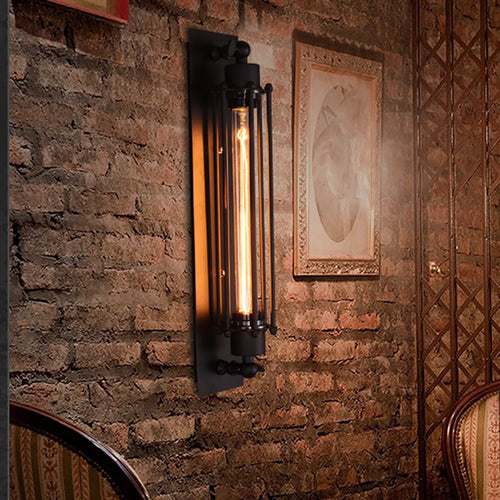 BowLift | Wall LED Light Vintage Industrial Iron Sconce