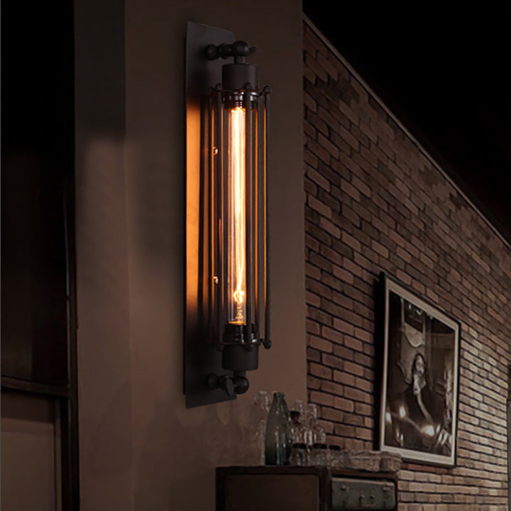 BowLift | Wall LED Light Vintage Industrial Iron Sconce