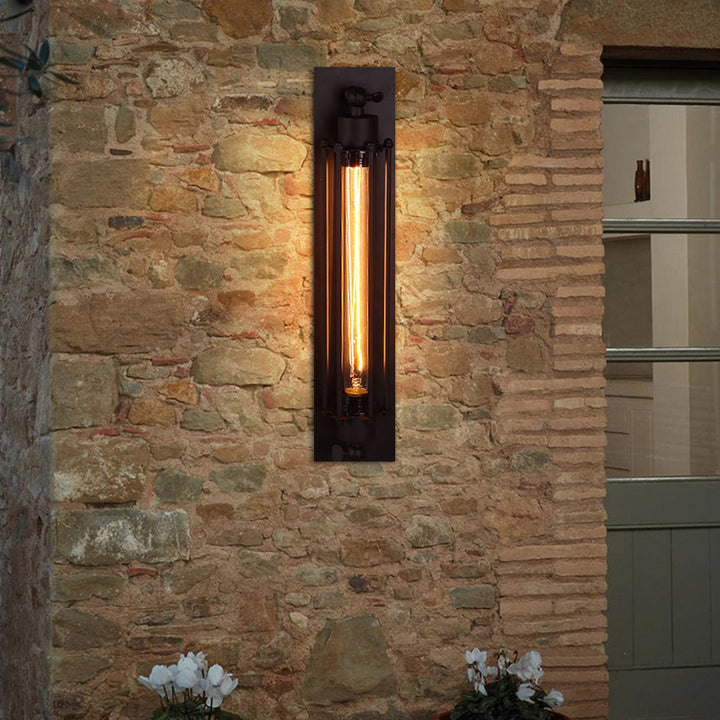 BowLift | Wall LED Light Vintage Industrial Iron Sconce