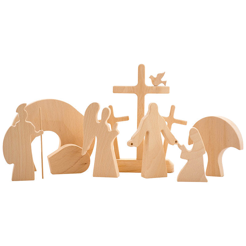 BowLift | Easter Scene Wooden Decoration
