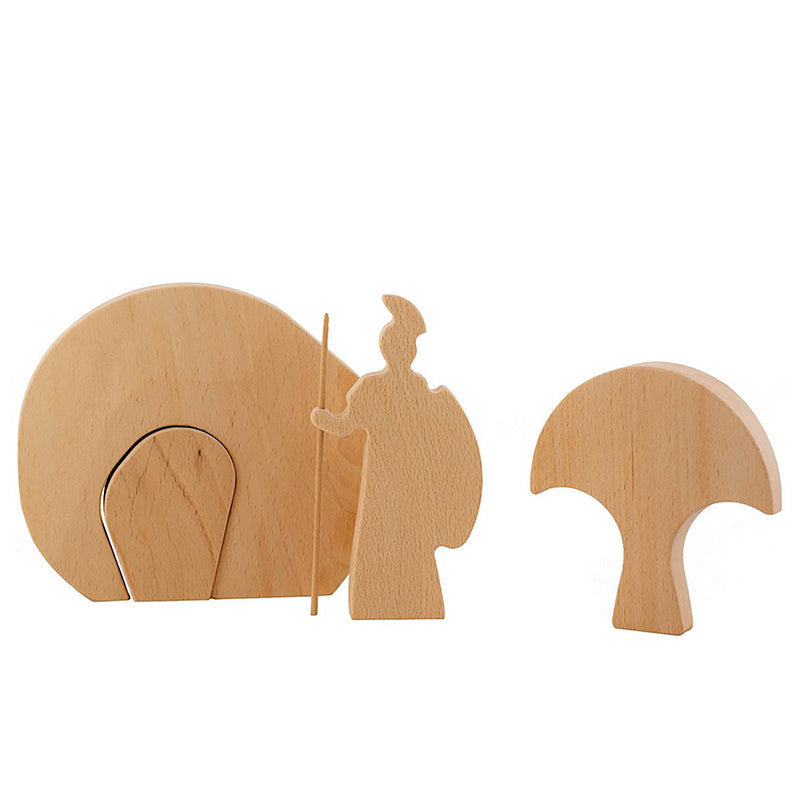 BowLift | Easter Scene Wooden Decoration
