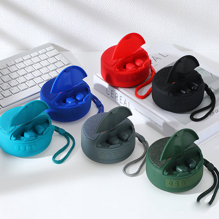 BowLift | 2 in 1 Portable Mini Audio with Bluetooth Headphones