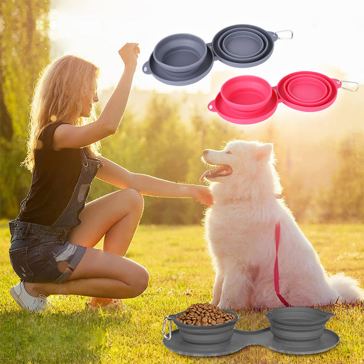 BowLift | Travel Dog Dinner Set
