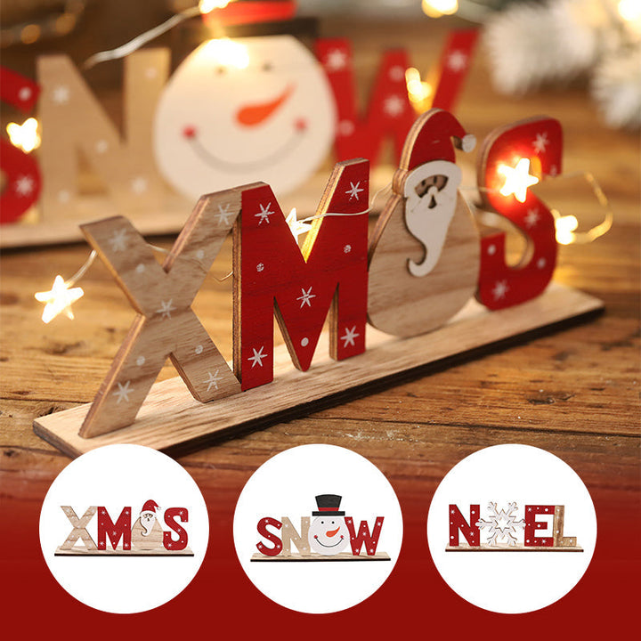 BowLift | Wooden Painted Christmas Decorations