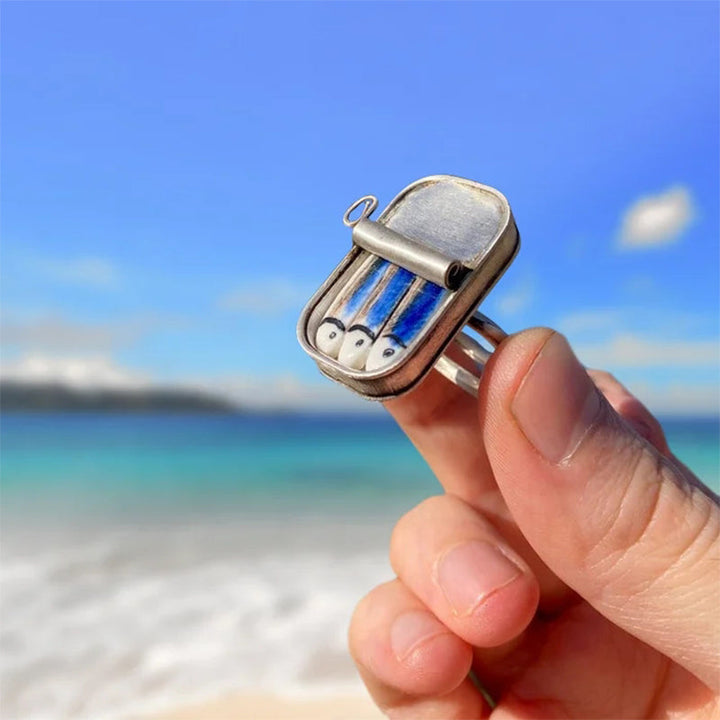 BowLift | Canned Sardines Adjustable Ring/Necklace