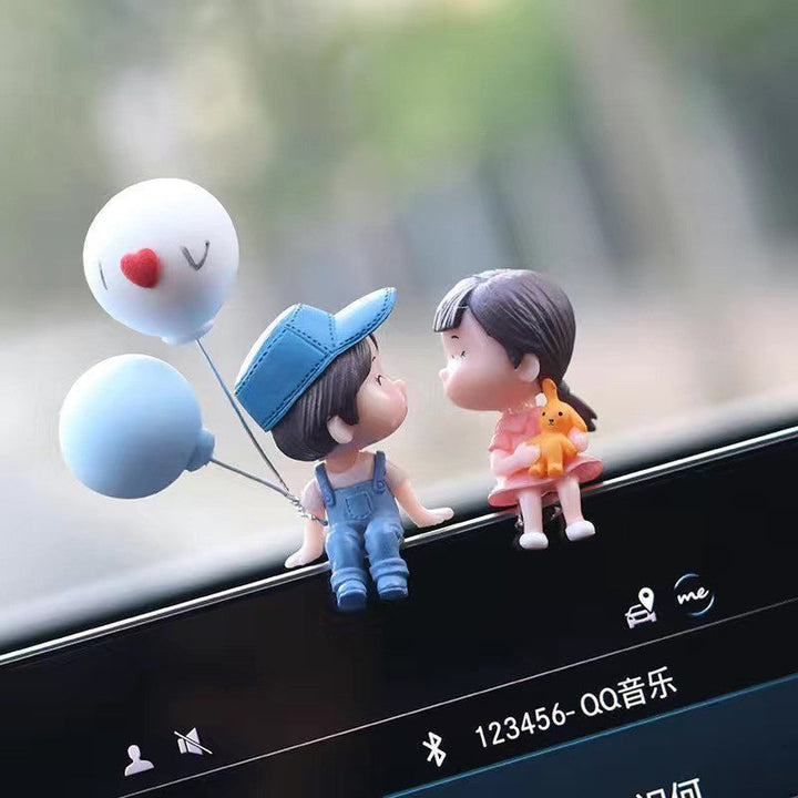 BowLift | Cute Pair Car Ornament