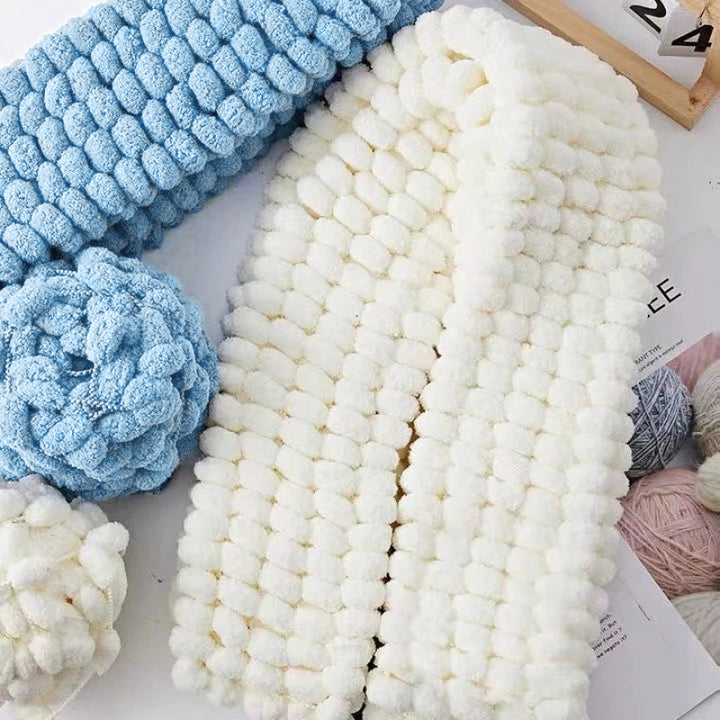 BowLift | Winter DIY Braided Pearl Coarse Wool (6 PCS)