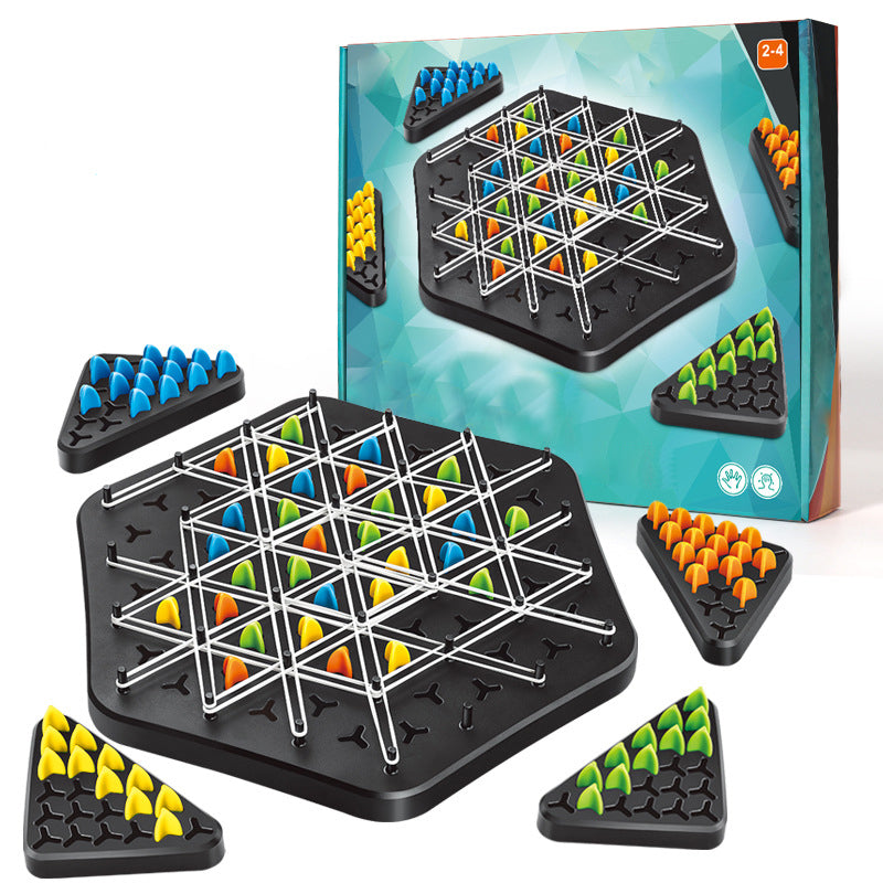 BowLift | Chain Triangle Chess Game, 2 to 4 Players