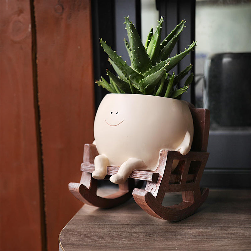 BowLift | Smiley Face Plant Pot