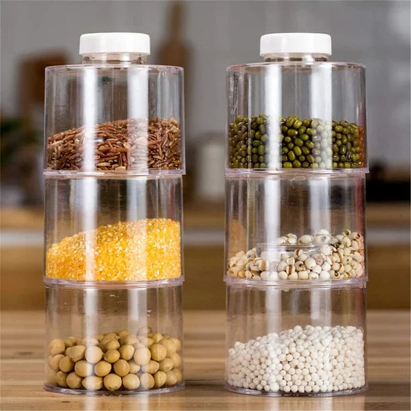 BowLift | Transparent Spice Jar Set (6 PIECES/SET)