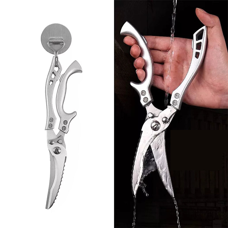 BowLift | Stainless Steel Bone-Cut Kitchen Scissors