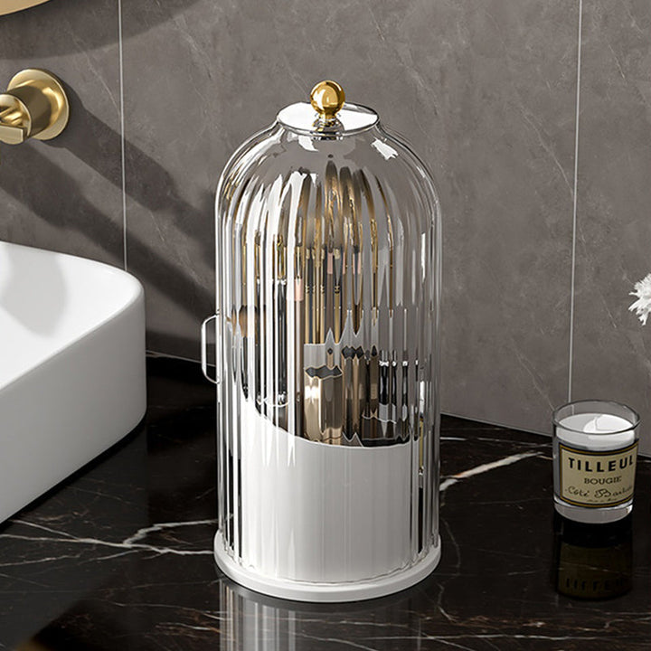 360° Rotating Makeup Brush Organizer Box | Bowlift