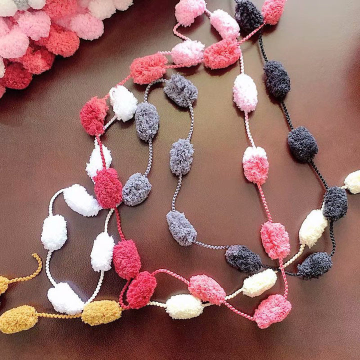 BowLift | Winter DIY Braided Pearl Coarse Wool (6 PCS)