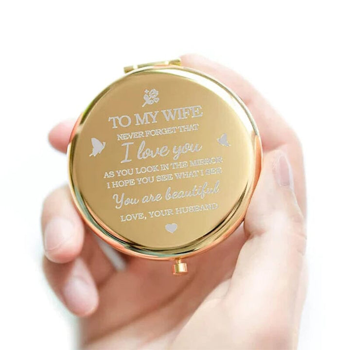 BowLift | I love you compact mirror