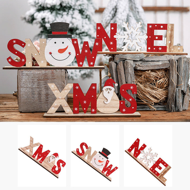BowLift | Wooden Painted Christmas Decorations