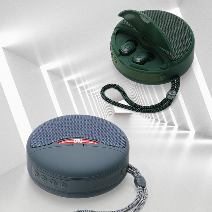 BowLift | 2 in 1 Portable Mini Audio with Bluetooth Headphones