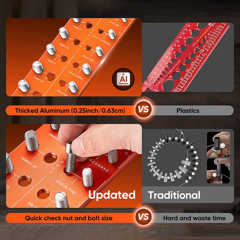BowLift | Thread tester for screws and nails