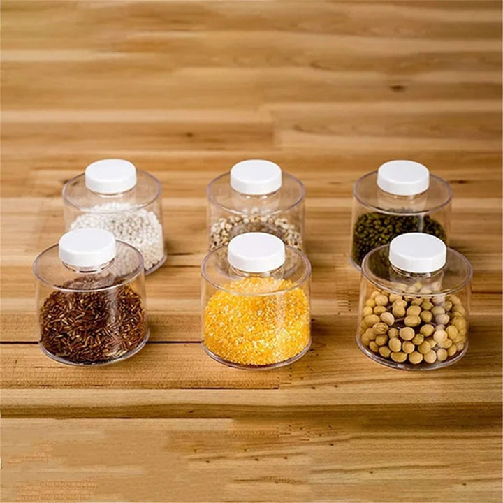 BowLift | Transparent Spice Jar Set (6 PIECES/SET)