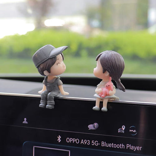 BowLift | Cute Couple Car Ornament