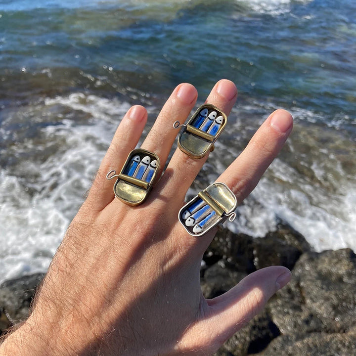 BowLift | Canned Sardines Adjustable Ring/Necklace