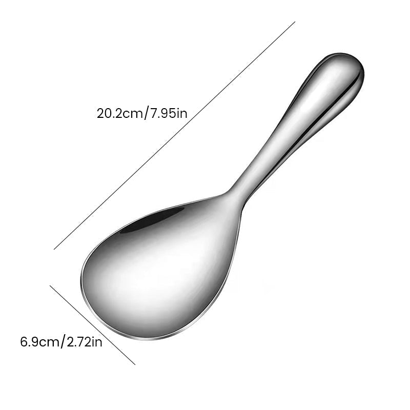 BowLift | Thickened Stainless Steel Non-Stick Rice Spoon