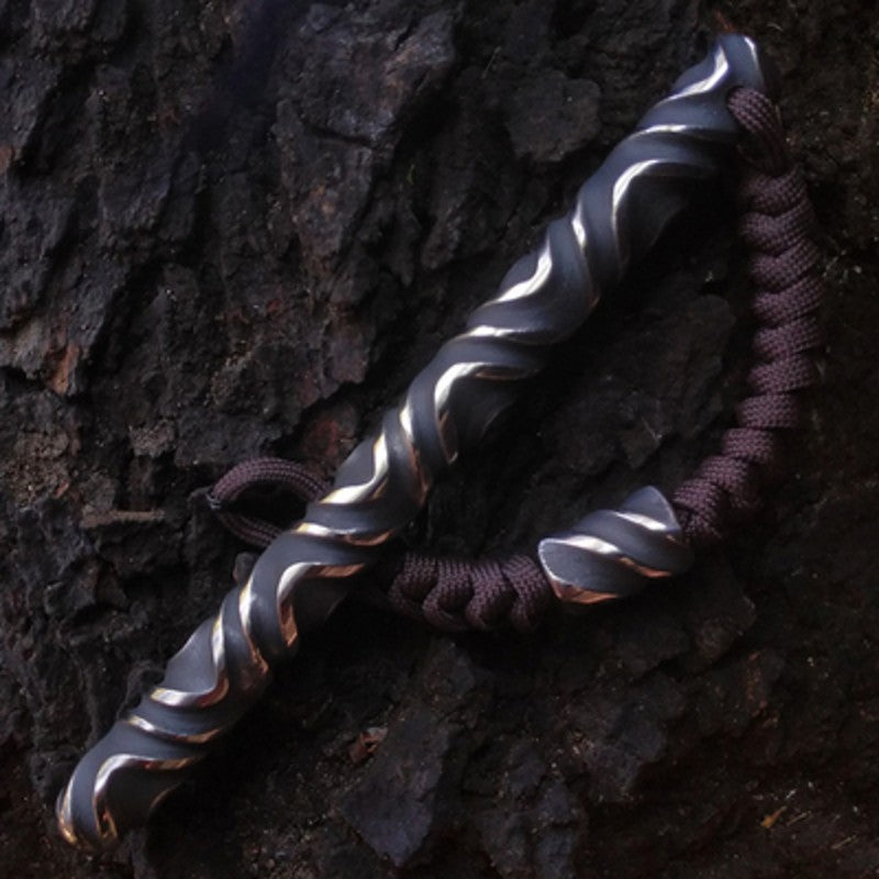 BowLift | Handmade Fashionable Titanium EDC Tool with 3D texture, for Pendant, Gift & Ornament