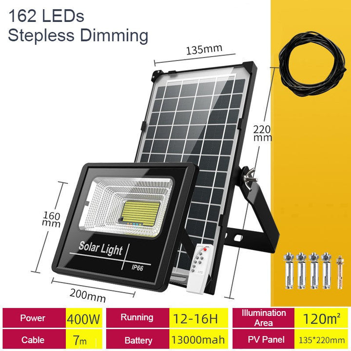 BowLift | Outdoor Solar Light, with Remote Control, 7 Modes & IP66 Waterproof, for Your Garden, Yard, Pathway, Driveway & Home
