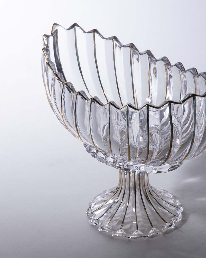 BowLift | Crystal Glass Lotus Decorative Bowl