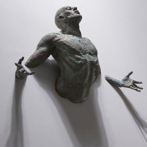 Art of Wall Sculpture Ornament Made of Resin | Bowlift