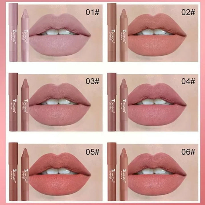 BowLift | 12 Colors Matte Lipstick Pencil