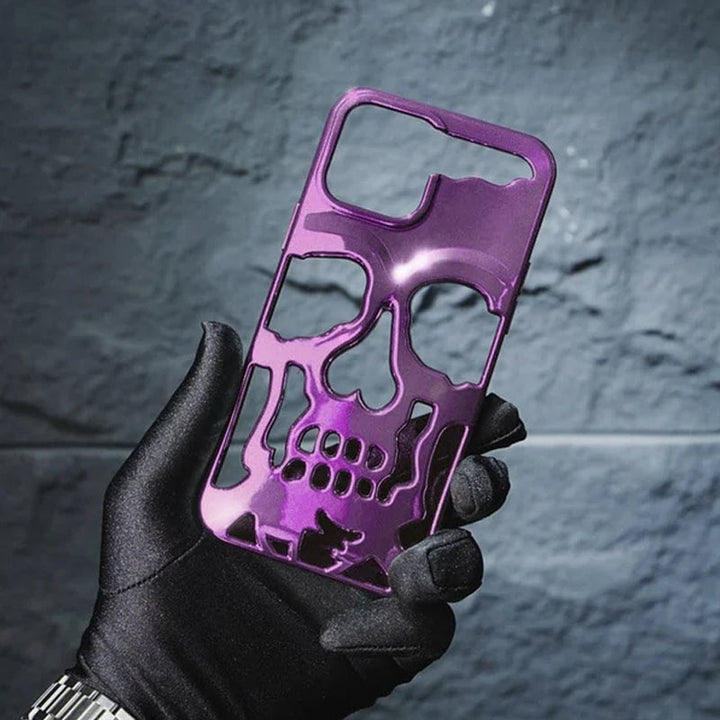 BowLift | Plated Skull Case Cover For iPhone