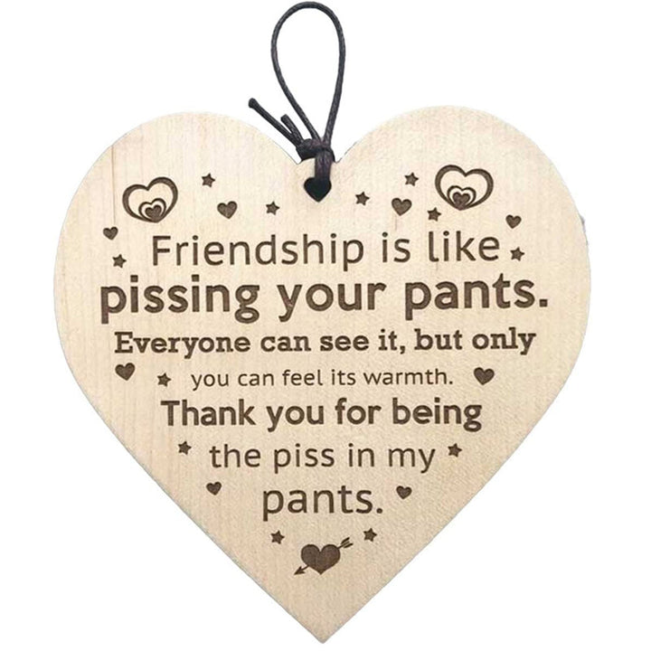 BowLift | Friendship Wood Pendant Christmas Tree Decor (3 Pieces)