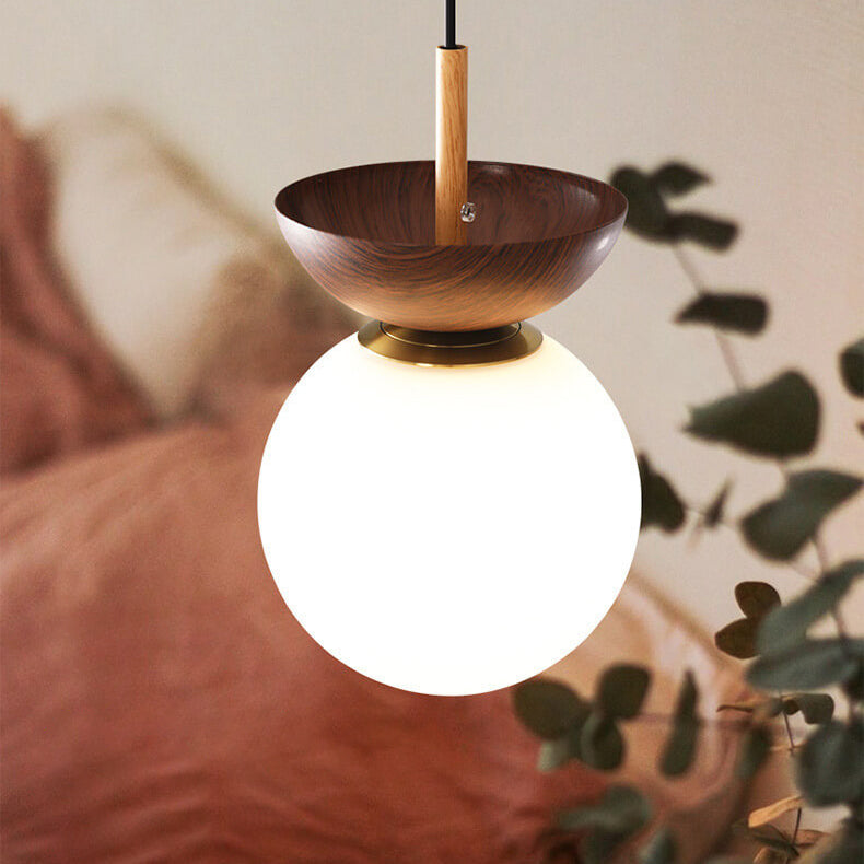 BowLift | LogLight | Japanese ceiling light with adjustable light