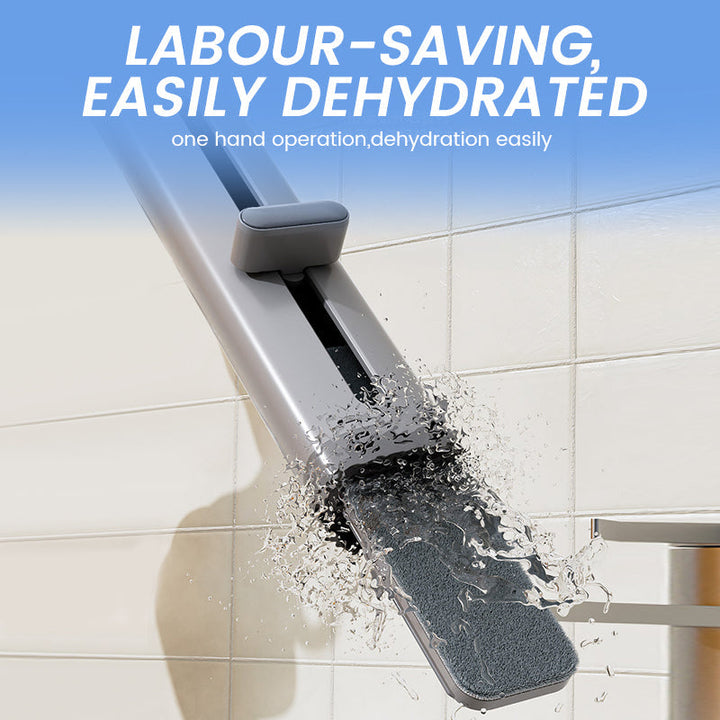 BowLift | Rotatable Self-Squeeze Mini Mop with Crevice Brush
