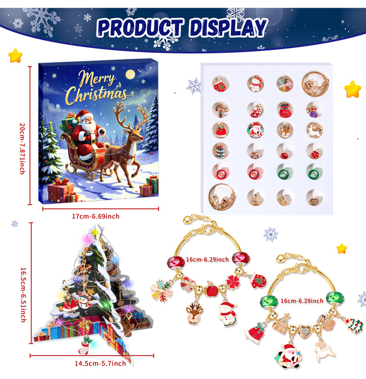 BowLift | Christmas DIY Crystal Santa Blind Box Jewelry