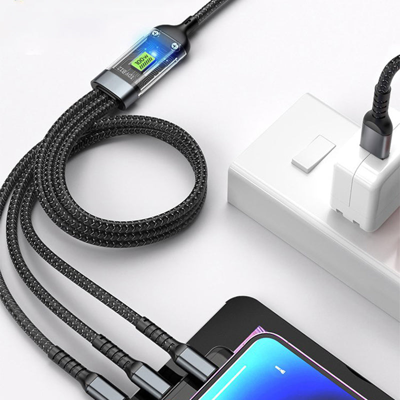 BowLift | Super Fast Charging 3-in-1 Data Cable