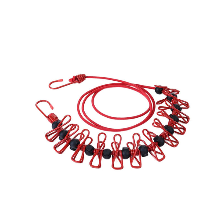 BowLift | Portable elastic travel clothes rack