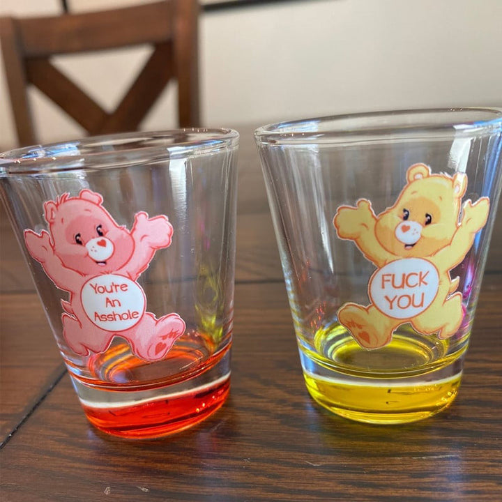 BowLift | Swear Bears Shot Glasses, 6 Pieces