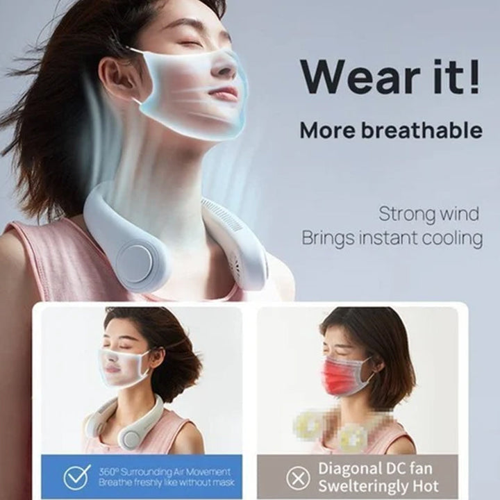 BowLift | New portable neck fan