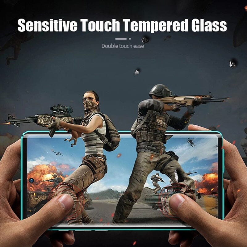 BowLift | Magnetic tempered glass double-sided phone case for Samsung