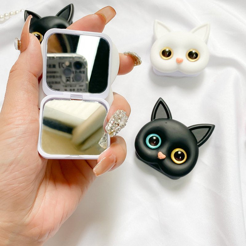 BowLift | 3D cute kitten phone holder with mini mirror
