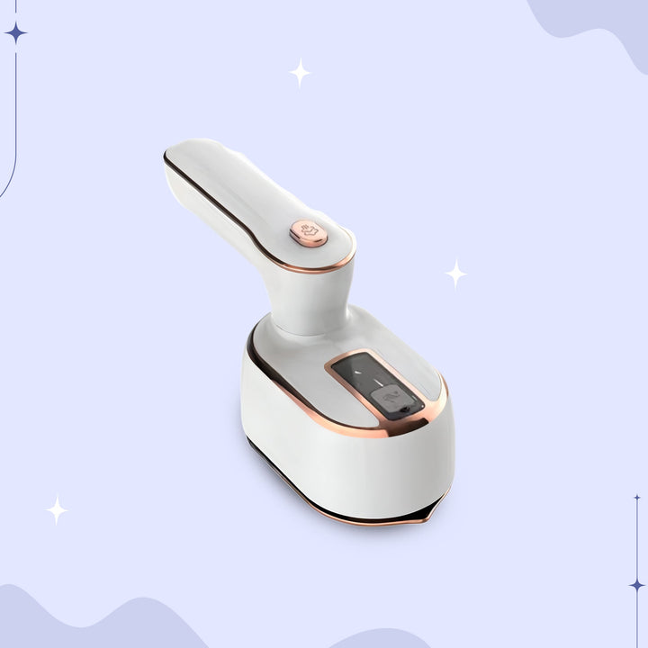 Micro Steam Iron - Portable & Travel Friendly Clothes Ironing Machine Bowlift