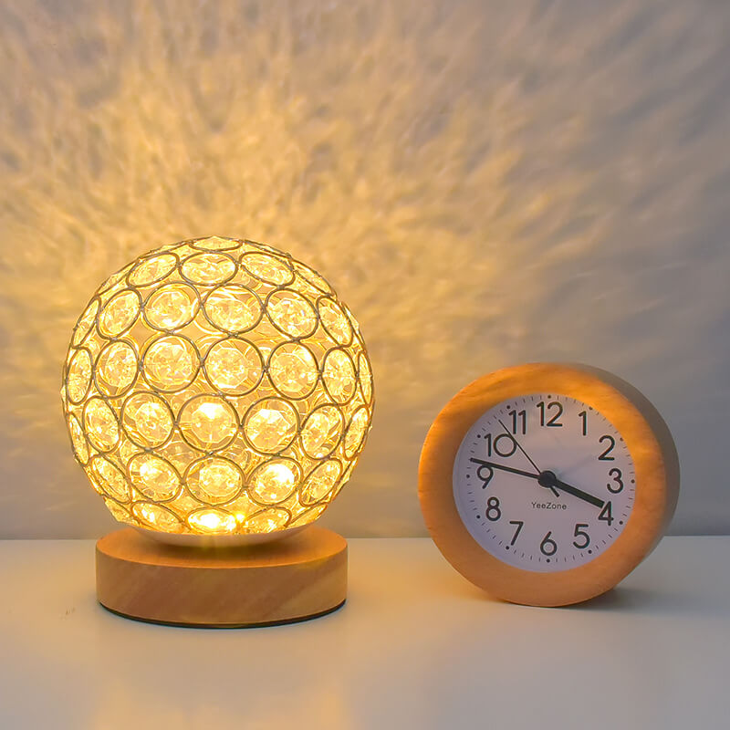 BowLift | Modern Minimalistic Round USB Rechargeable LED Night Light Table Lamp