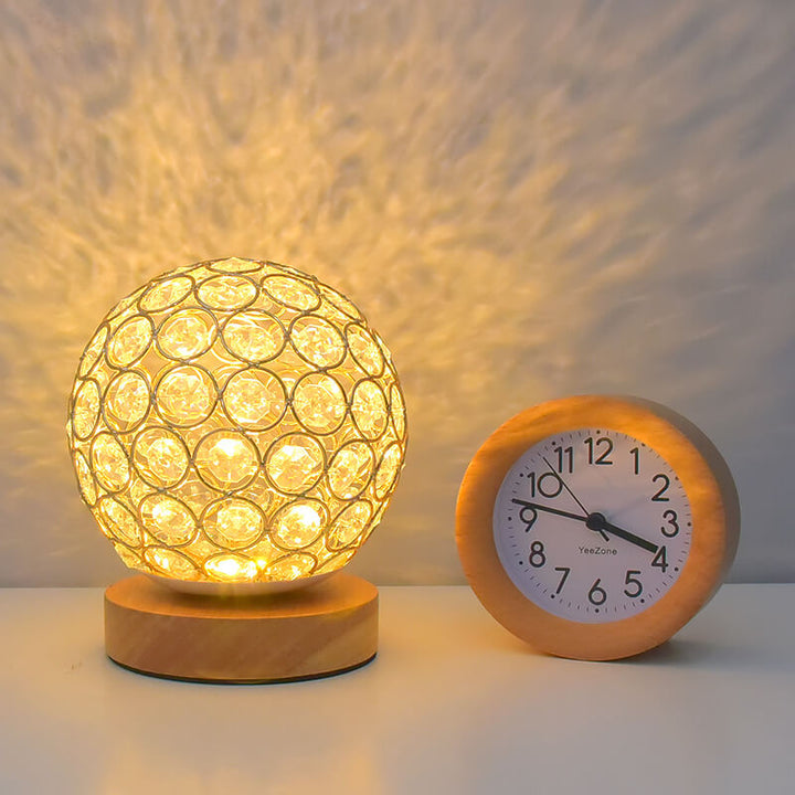 BowLift | Modern Minimalistic Round USB Rechargeable LED Night Light Table Lamp