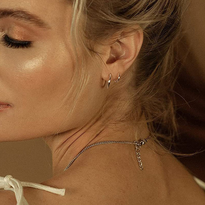 BowLift | Double Twist Spiral Earrings