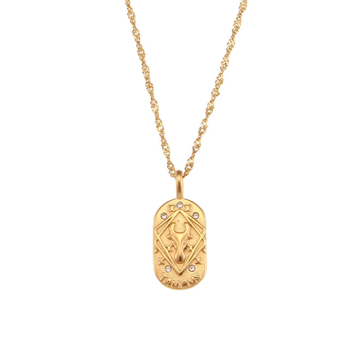 BowLift | Dainty Zodiac Tarot Inspired Necklace