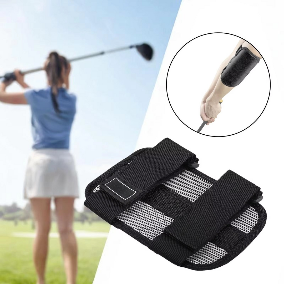BowLift | Golf Swing Trainer Elbow Straightening Aid for Beginners – Lightweight Nylon Posture Correction Tool
