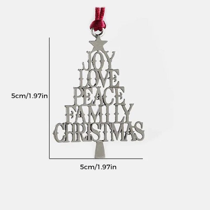 BowLift | Solid Tin Christmas Decoration