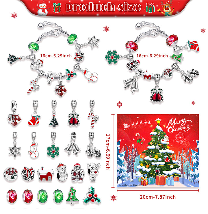 BowLift | Christmas DIY Crystal Santa Blind Box Jewelry