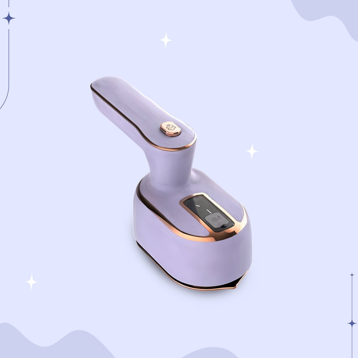 Micro Steam Iron - Portable & Travel Friendly Clothes Ironing Machine Bowlift